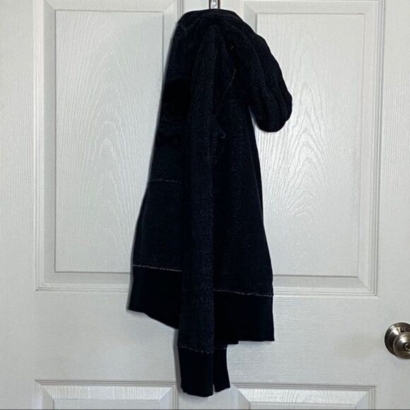 Roots Canada Hoodie Gray Denim Like Cotton Size XL Y - Picture 5 of 11